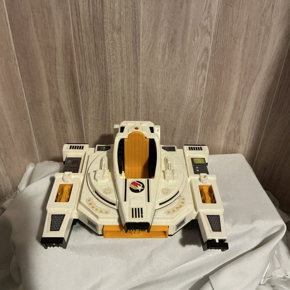 Vtg 1982 Fisher Price Light Speed Fighter 527 Action Model Space Ship